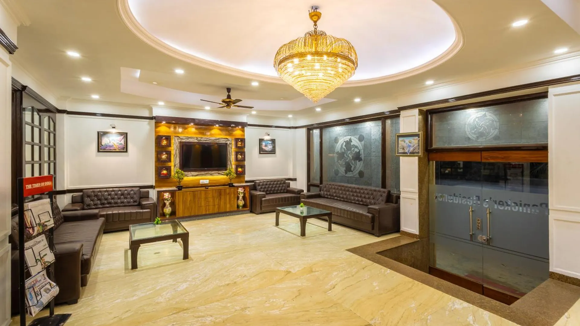 ***  Hotel Panickers Residency - Ajmal Khan Market Near Karol Bagh Metro Delhi  India